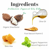 Mediterranean Peppermint Body Butter Bar (70g)