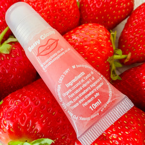 Natural Strawberry Lip Gloss (10ml)