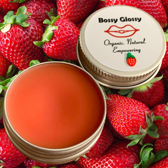 Red Strawberry Bon Bon Lip Balm